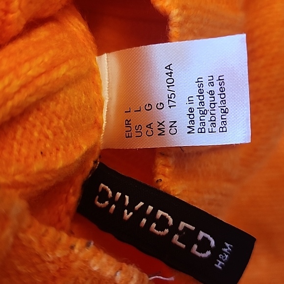 H&M Vibrant Orange Cowl Neck Sweater - Picture 8 of 11